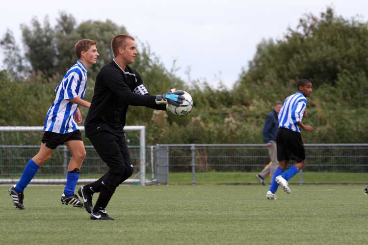 Eerste voetbalwedstrijd